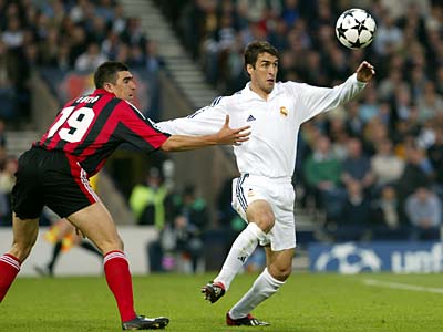 raul avec real madrid
